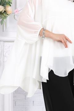 Блуза, брюки, туника Ninele 6110 черный - фото 3