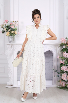 Платье Ninele 6111 молочный - фото 1