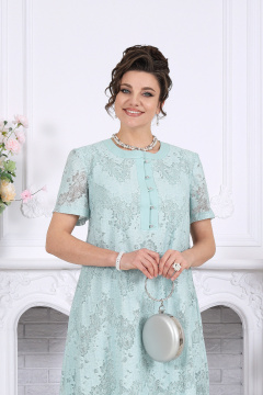 Платье Ninele 6118 мята - фото 5