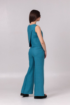 Брюки, топ Соджи 619 светло-бирюзовый - фото 5