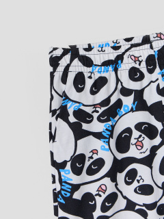 Футболка, шорты Mark Formelle 563327/25-40737ПП-0 белый_большие_панды_3_сл_на_пол_3_сл_на_спинке - фото 3