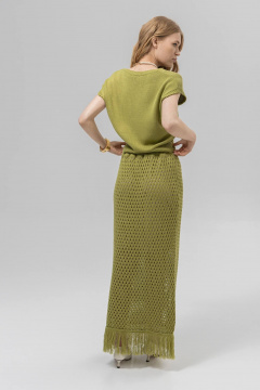 Юбка Romgil РВ0389-ХЛ4 лайм - фото 2