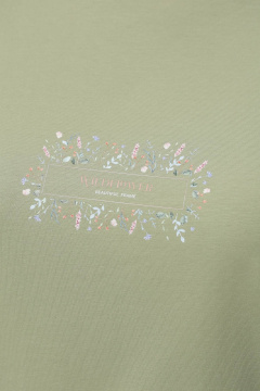 Джемпер Romgil РП0122-ХЛ4 светло-оливковый - фото 3