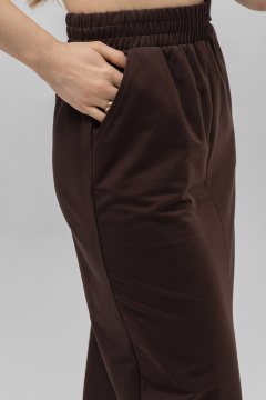 Блуза, юбка Romgil РП0133-ХЛ4 шоколадный - фото 5