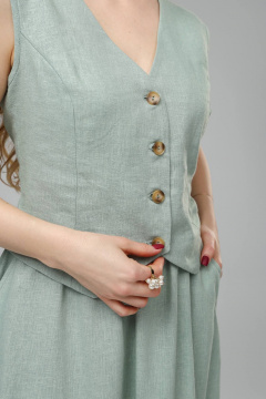 Блуза, юбка Romgil РТ0146-ЛВ4 светлая полынь - фото 4