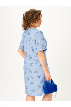 Платье Zlata 4470 голубой - фото 4