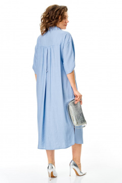 Платье Karina deLux M-1443 голубой - фото 4
