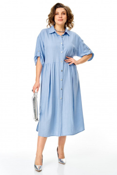 Платье Karina deLux M-1443 голубой - фото 1