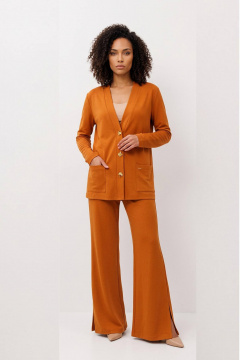 Брюки, кардиган Anastasia 1287.1 табачный - фото 3