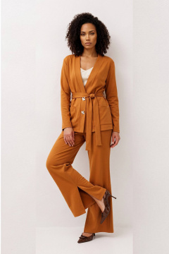 Брюки, кардиган Anastasia 1287.1 табачный - фото 2