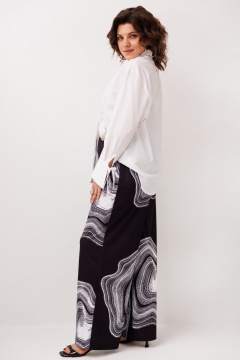 Брюки Anelli 1514.2 мраморные брюки - фото 4