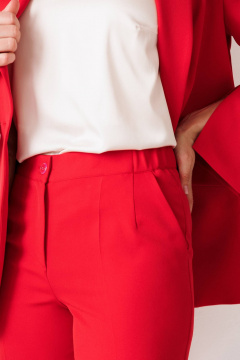 Брюки, жакет Мода Юрс 26-2960 красный - фото 5