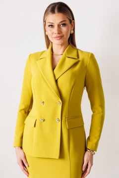 Платье Мода Юрс 26-2967 горчица - фото 3