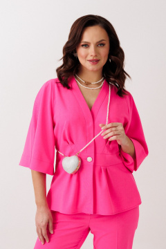 Брюки, жакет Mubliz 324 фуксия - фото 3