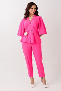 Брюки, жакет Mubliz 324 фуксия - фото 2