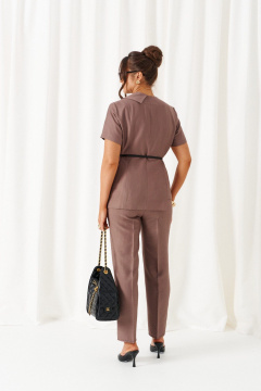 Брюки, жакет Beautiful&Free 6451 трюфель - фото 5