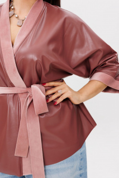Жакет Anelli 1342 глиняная_роза - фото 3