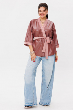 Жакет Anelli 1342 глиняная_роза - фото 2