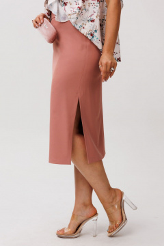 Юбка Anelli 1648 карамельный_силуэт - фото 3