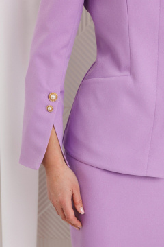 Жакет, юбка Мода Юрс 26-2971 сирень - фото 5