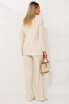 Брюки, жакет Мода Юрс 26-2669 ваниль - фото 2