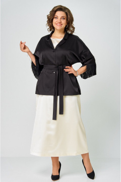 Блуза Andina city 5050-25 черный - фото 3