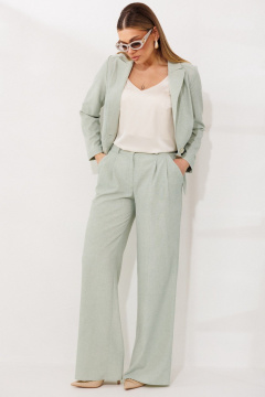 Брюки, жакет Мода Юрс 26-2924 ментол - фото 5