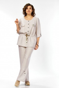 Блуза, брюки Matini 1.1100 молочный - фото 2