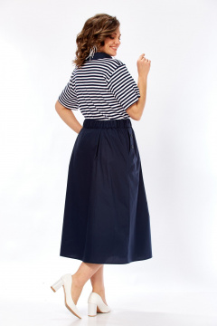 Платье Matini 3.1808 сине-белый - фото 3