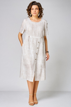 Платье Мишель стиль 1356 мраморный - фото 1