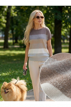 Джемпер Belange 2904 кофе-беж - фото 3