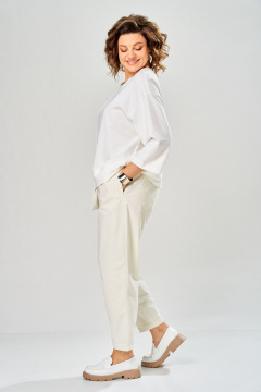 Брюки, джемпер Диомант 2160 молочный - фото 2