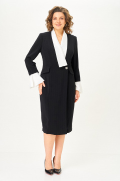 Платье ANASTASIA MAK 1124-А черный - фото 1