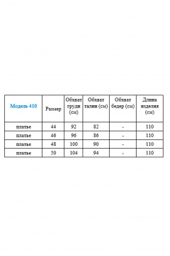 Платье Gamma Gracia 410 синий-белый-горох - фото 4