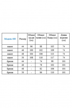 Костюм серый 2-ка из вискозы с приталенным жакетом и брюками Gamma Gracia 488 серый-черная-клетка - фото 3