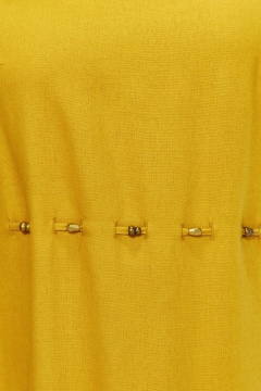 Платье Линия Л Б-2115 темно-горчичный - фото 3