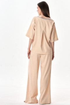 Брюки Art Ribbon М1014B_2 бежевый - фото 5