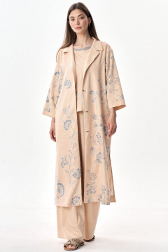 Кардиган Art Ribbon М1160K молочный - фото 2