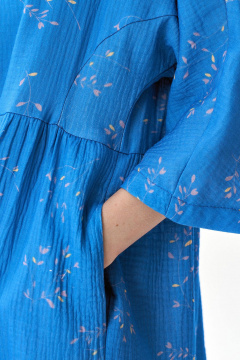 Платье Art Ribbon М3481P василек - фото 5