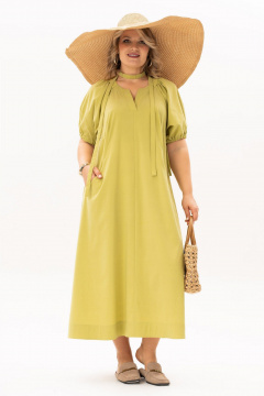 Платье Algranda А4155 салатовый - фото 1