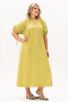 Платье Algranda А4155 салатовый - фото 2