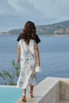 Блуза Vittoria Queen 28193бл черный - фото 4