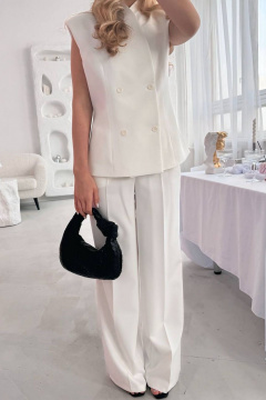 Брюки DNM 040 белый - фото 2