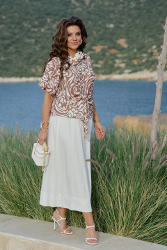 Юбка Vittoria Queen 29113ю молочный - фото 5