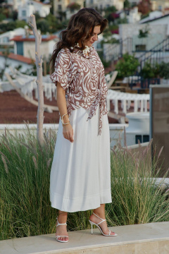 Юбка Vittoria Queen 29113ю молочный - фото 3