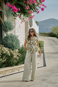 Жакет Vittoria Queen 29193ж хаки - фото 3