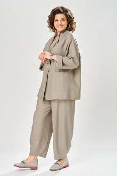 Брюки, жакет Диомант 2168 бежевый - фото 5