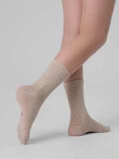 Носки Mark Formelle 444K-1850/B3-23444K бежевый_меланж_рис.1850 - фото 1