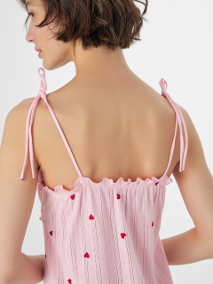 Сорочка Mark Formelle 572386/25-38079ПП-1 сердечки_на_розовом - фото 3