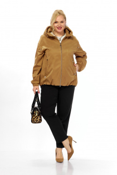 Куртка Shetti 2216 кэмел - фото 3